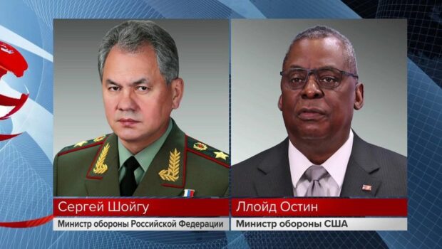 Министр обороны Сергей Шойгу провел телефонные переговоры с главой Пентагона