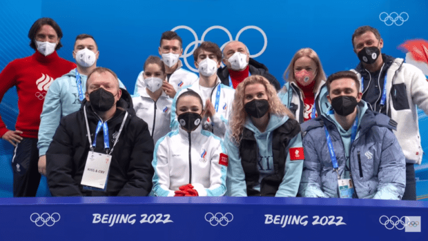 Российские фигуристы выиграли командный турнир Олимпиады в Пекине