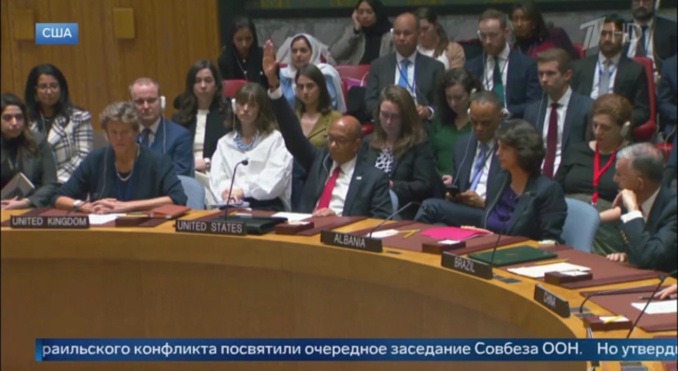 США наложили вето на резолюцию Совбеза ООН о прекращении огня в Газе