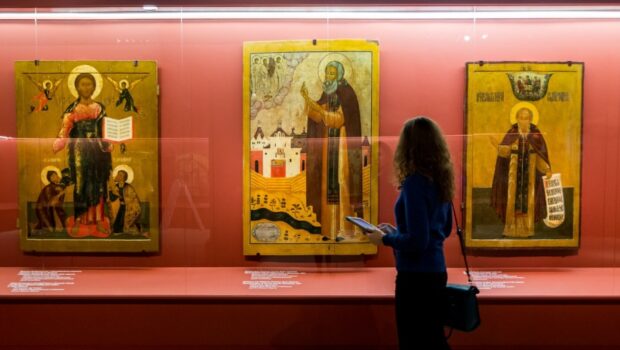В итальянском монастыре открылась выставка русских икон