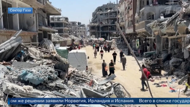 Израильская армия нанесла удар по лагерю беженцев в секторе Газа