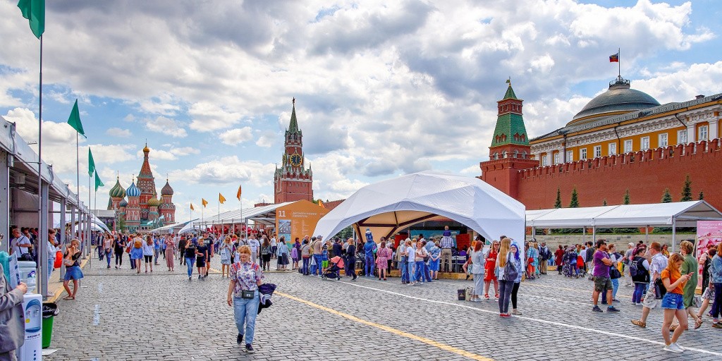 Книжный фестиваль «Красная площадь» открылся в Москве