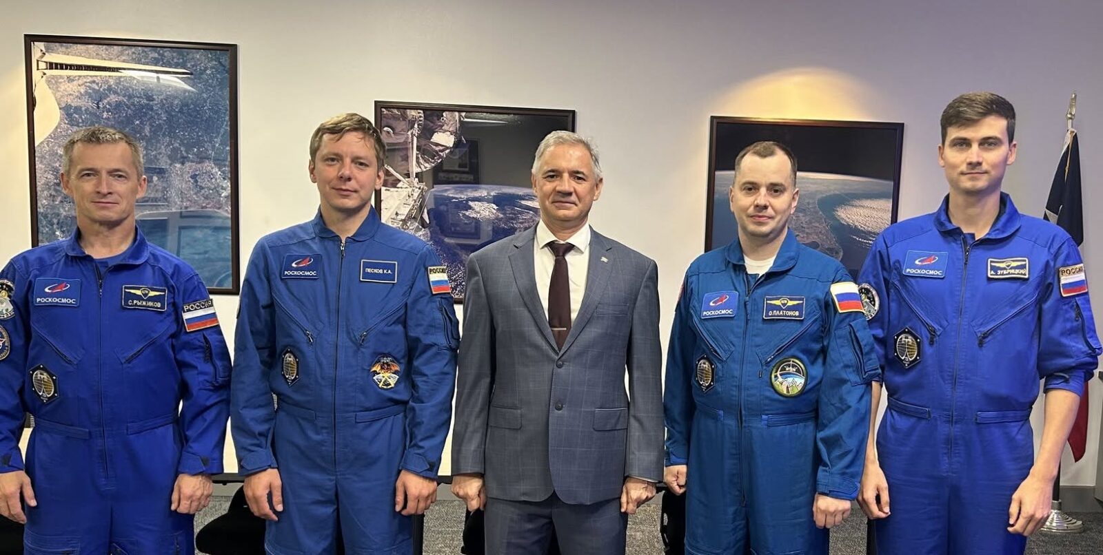 В NASA прошла торжественная церемония чествования участников 73-й международной экспедиции на МКС
